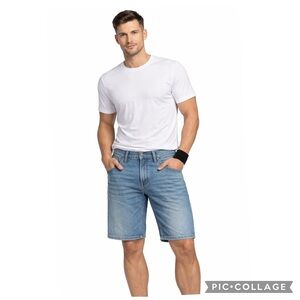 NEW COMPANY EIGHTY ONE CURRENT PREMIUM STRETCH DENIM SHORTS